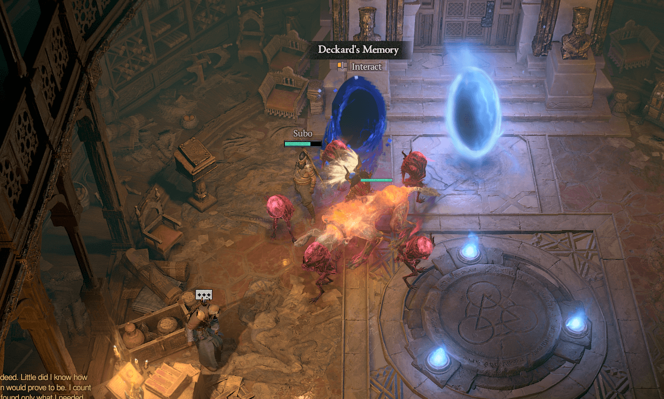 Deckard’s Memory portal
